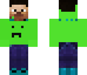 creeper hoodie hd steve