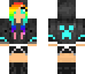 rainbow creeper girl