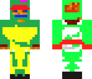 green two face