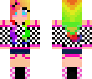 rainbow skin