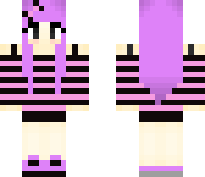 emo girl pink