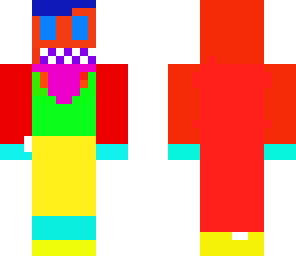 freaky crazy minecraft dude