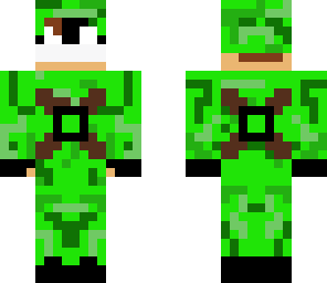 green camo army man