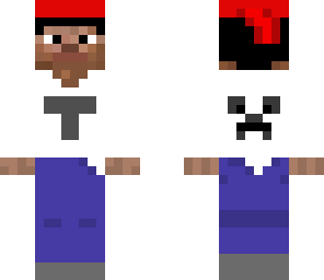 me in a santa hat