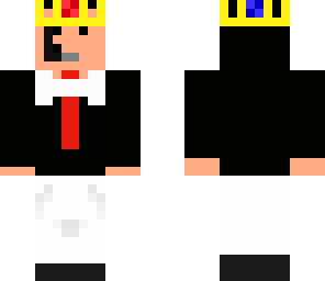 emrgensy king with tux