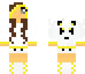 brunette butter panda girl