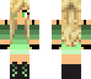 green girl