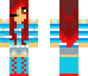 cute red head headphones