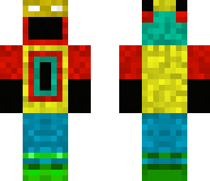 minecraft itamar's super hero skin 