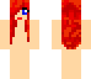 red hair girl base