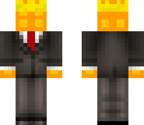 wafflebot007 in a suit