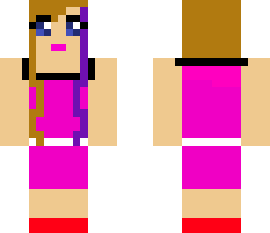 pink dress