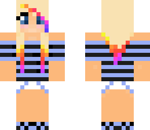 rainbow girl