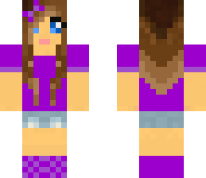 purple girl