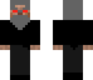 angry old man in suit