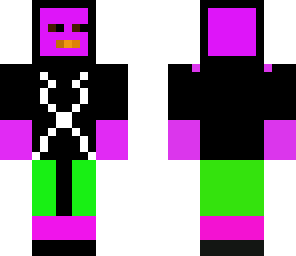 purple man