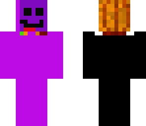 black and purple man