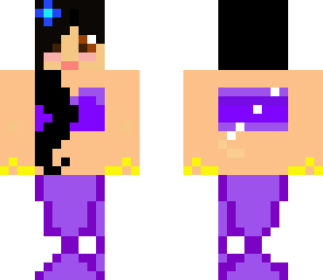 purple mermaid