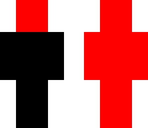red and black dude
