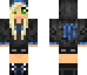 monster energy girl blue