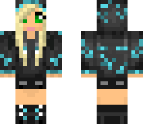 diamond blue sweater girl