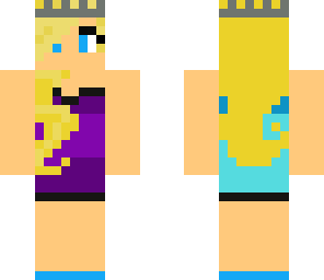 blue and purple