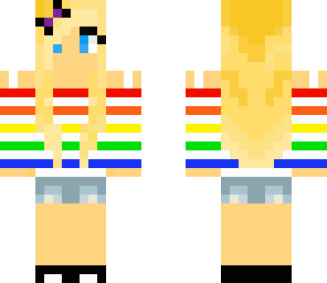 rainbow girl