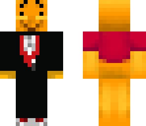 winnie the poo in a business suit