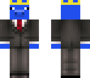 awsome jelly blue pig man