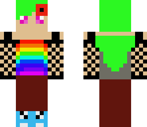 rainbow girl