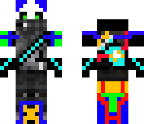neon ninja panda