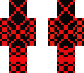 black and red