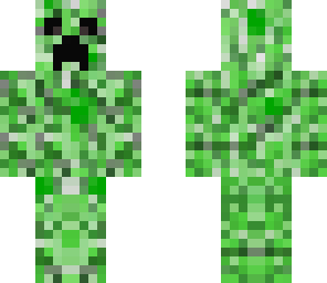 creeper with floating face