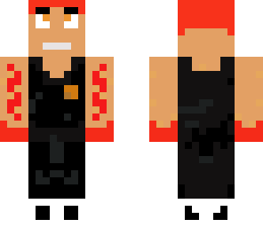 red snake tatoo guy