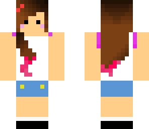 simple tanktop girl