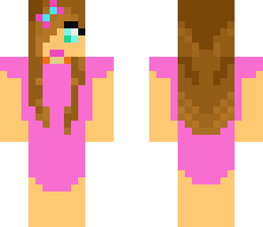 brown hair party girl