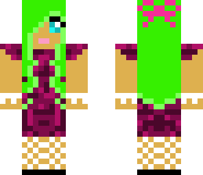 green hair