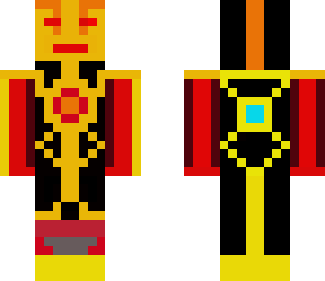 flame man