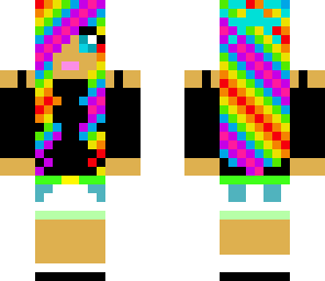 rainbow with bow