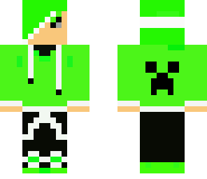 green emo kid