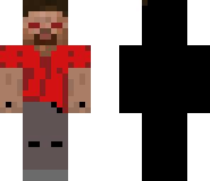 black loading red evil herobrine