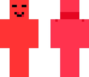 red smile man