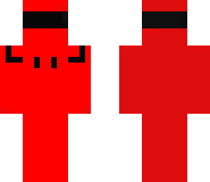 red and black