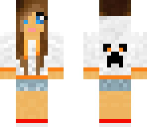 bleu eyed creeper girl