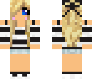 the black striped girl