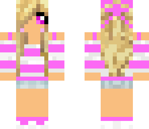 edited pink girl