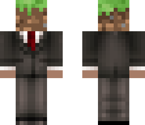 grass camo in a suit