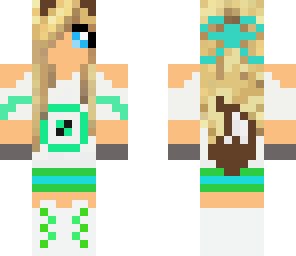 blonde wolf girl