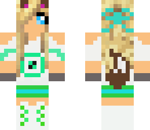 blonde wolf girl