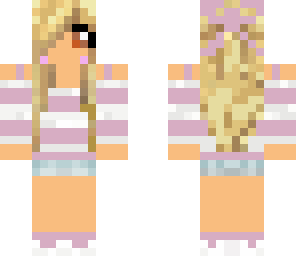 cute girl in minecraft 